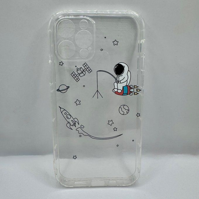 Coque Astronaute Transparente