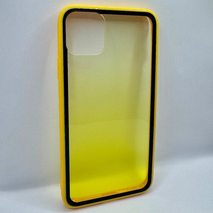 Coque iPhone 11 Pro Max jaune Dégradé