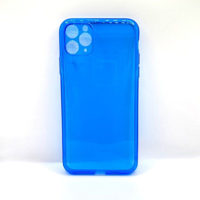 Coque iPhone 11 Pro Max bleu