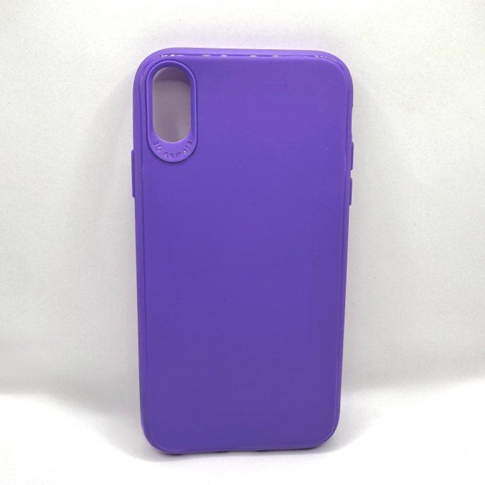 Coque violette iPhone XR