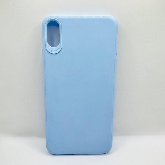 Coque bleu iPhone X/XS