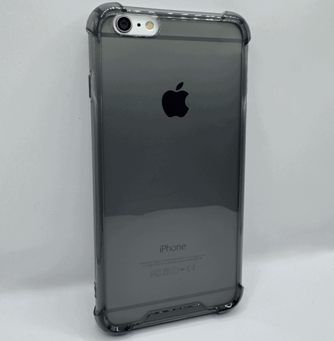 Coque Transparente noire 6+/6S+