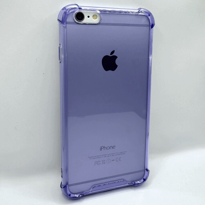Coque Transparente violette 6+/6S+
